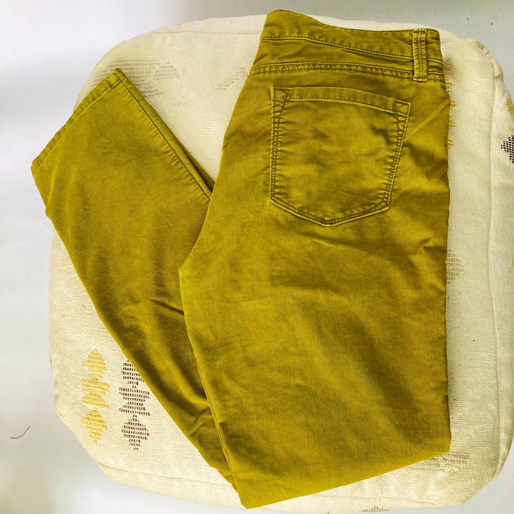 ANN TAYLOR corduroy pants.